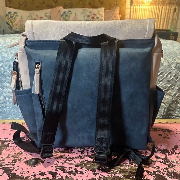 PETUNIA PICKLE BOTTOM Boxy Backpack Indigo/Blush - NWT - Picture 6 of 16